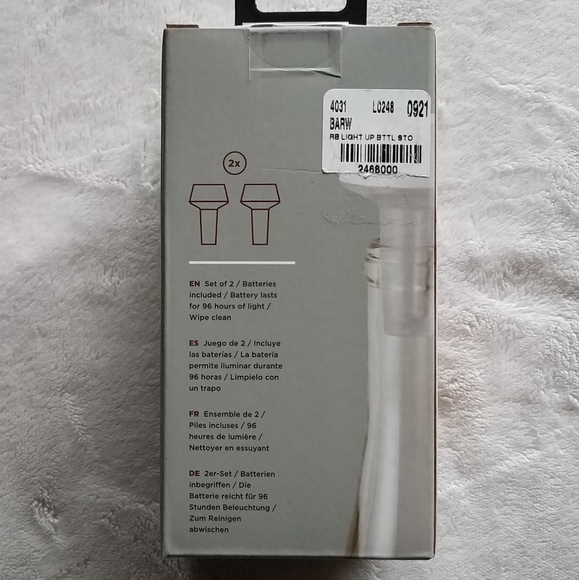 L.E.D. Bottle Stoppers by Rabbit  Rare! - Picture 7 of 9